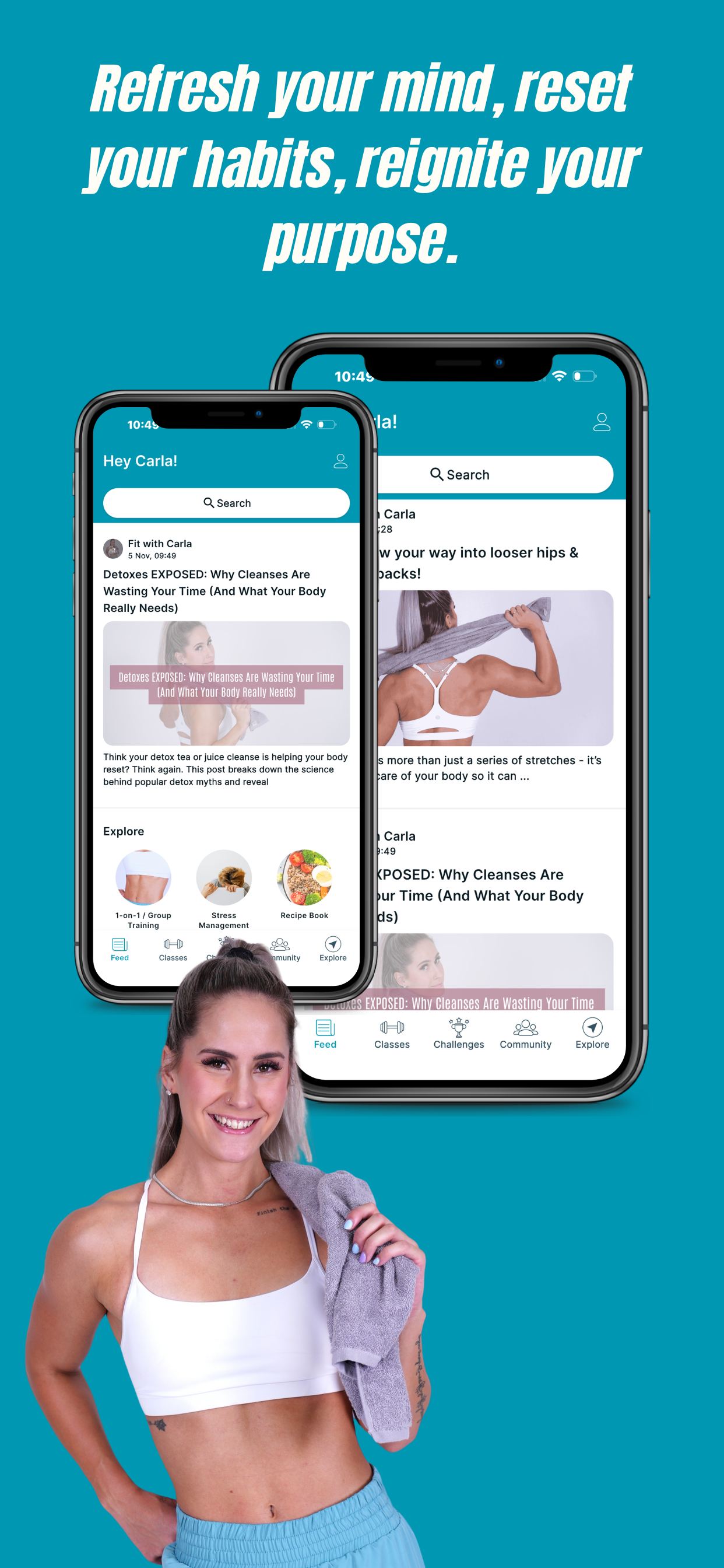 FitWithCarla app screenshot 2