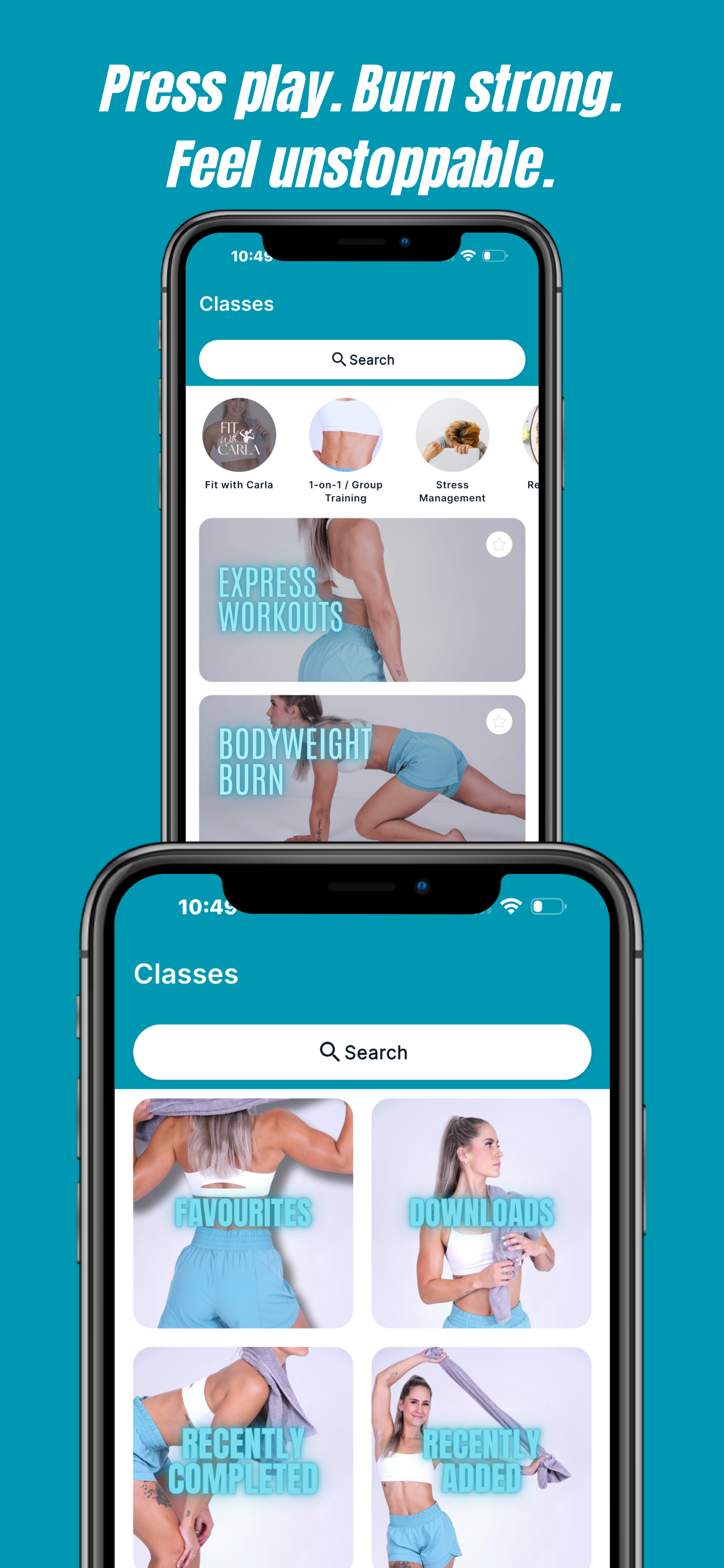 FitWithCarla app screenshot 4